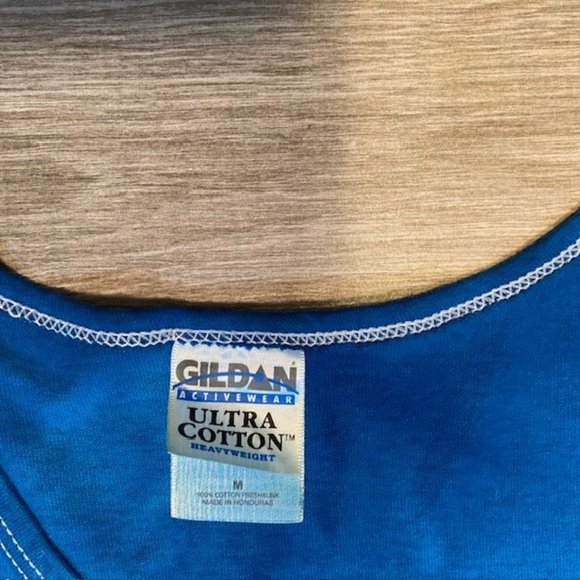 VTG Steve Kinser King Of Outlaws Sprint Car Tie-Dye Tank Top Quaker State Medium - Picture 3 of 6